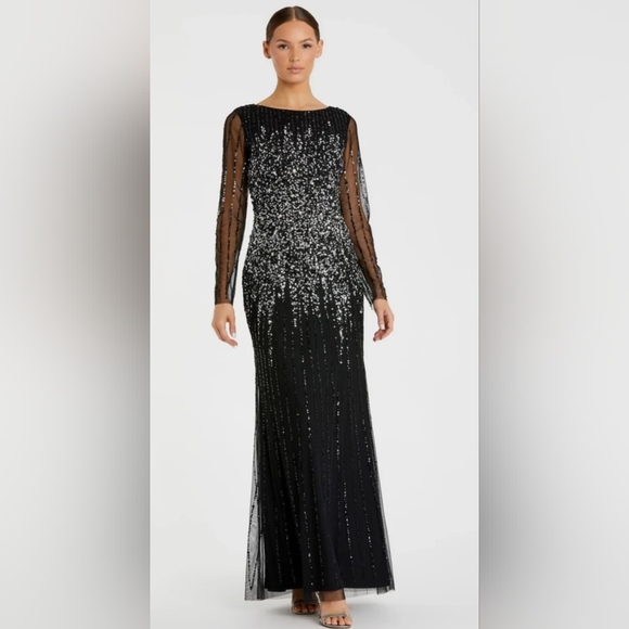 online bridesmaid dress shops Custom Size Maxi Short Sleeve Leaf Sequin Tulle Dresses Marie Plus Size Gown Elastic Satin Color:Ivory